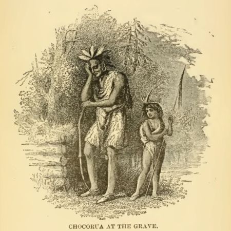 Chief Chocorua at the Grave